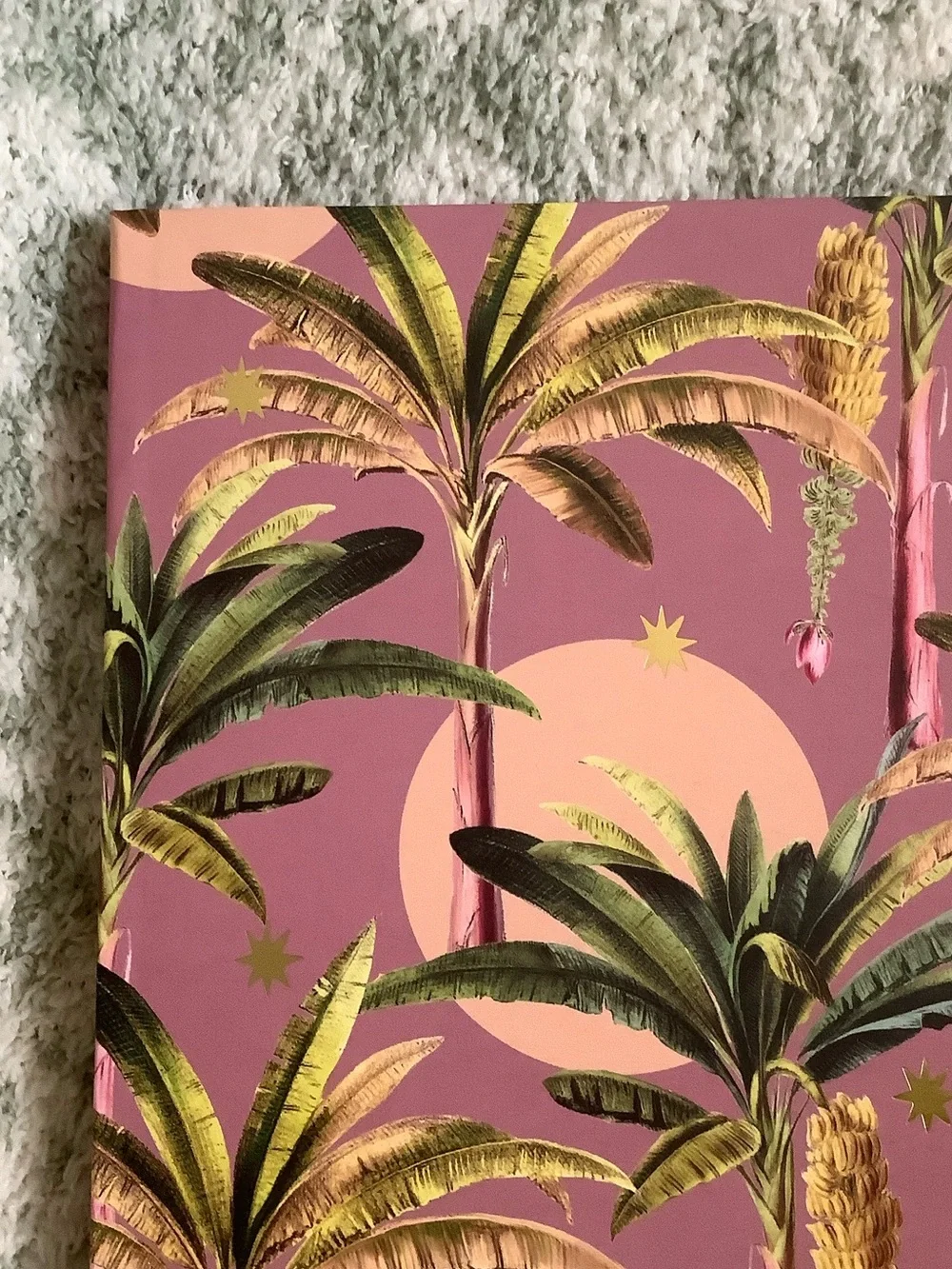 Tropical Monkeys Palm Trees Journal Notebook Bullet Journal NWT 176 dotted pages